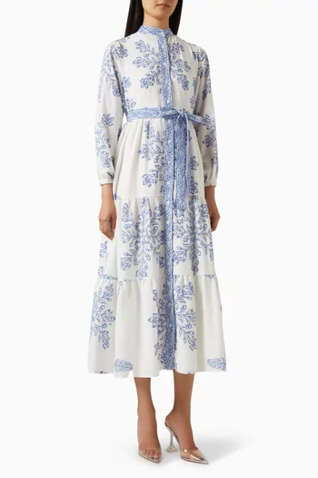 Belted Midi Dress