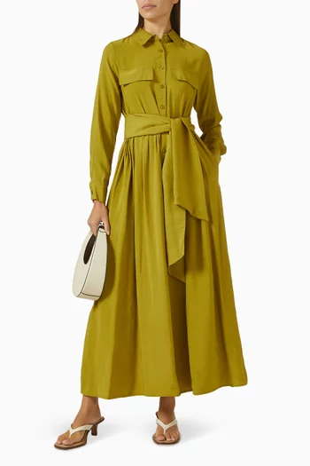 Vera Shirt Dress in Viscose