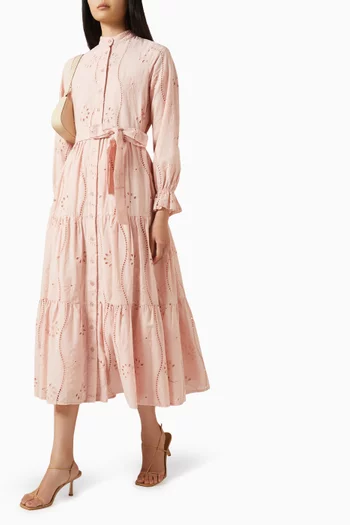 Luna Shirt Dress in Cotton