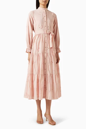 Luna Shirt Dress in Cotton