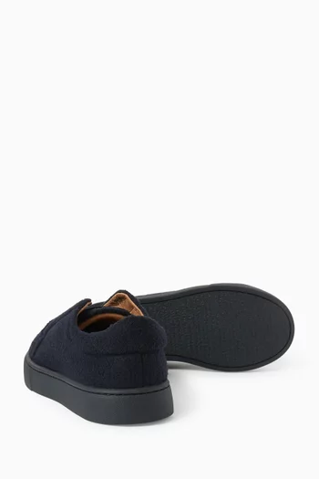 Frank Slip-on Sneakers in Wool