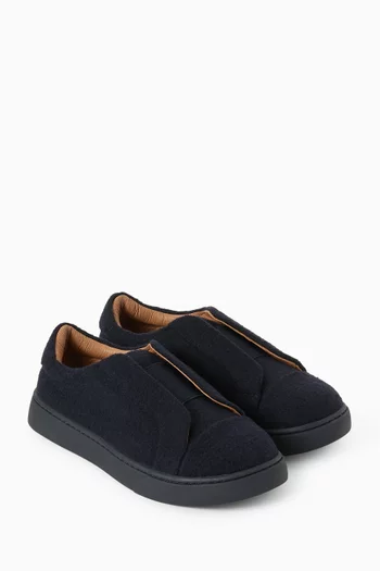 Frank Slip-on Sneakers in Wool