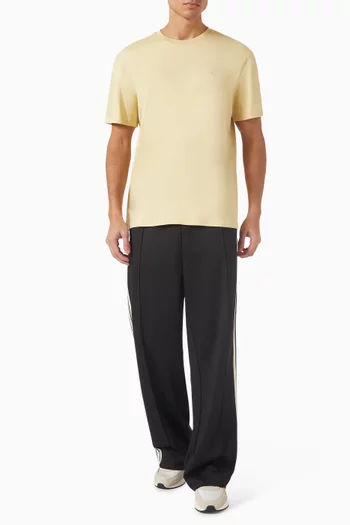Logo-embroidered T-shirt in Supima Cotton