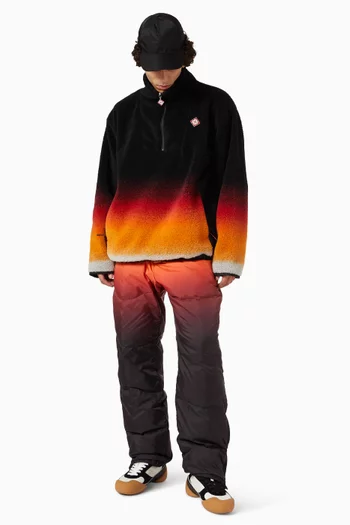 جاكيت بنقشة ألوان متدرجة صوف