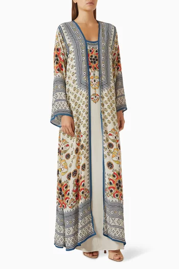 Kimono 2-piece Set in Bemberg Crepe