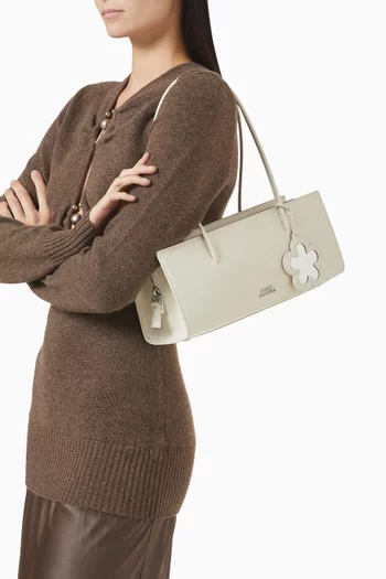 The Mirror Satchel Bag in Leather