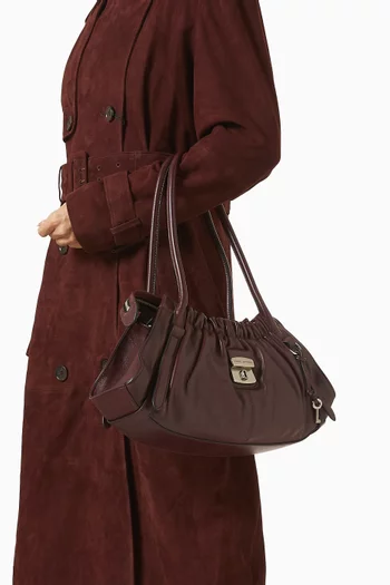 The Cristina Satchel in Nappa Leather