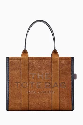 The Large Tote Bag in Suede