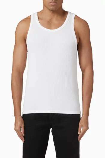 Vest in Cotton-blend