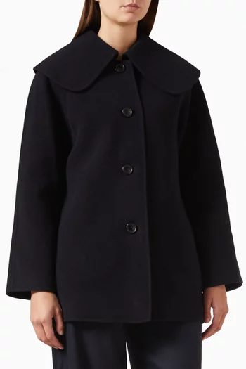 Broad-collar Coat