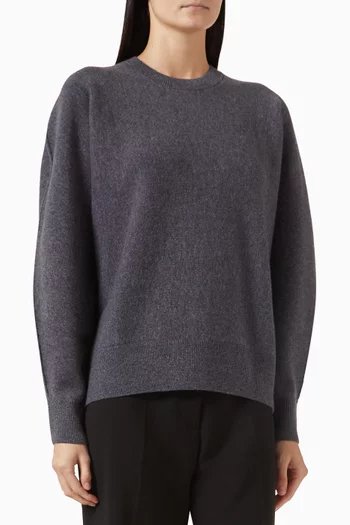 Sculptural Sweater in Wool-blend