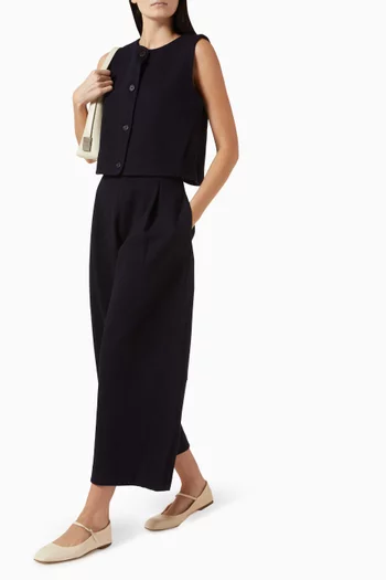 Wide-leg Culottes