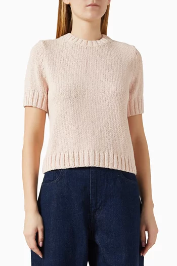 Short-sleeve Sweater