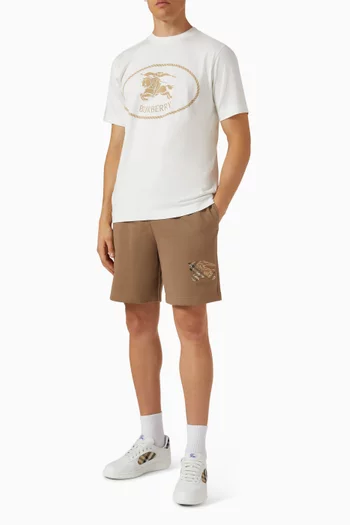 EKD Badge Shorts in Cotton