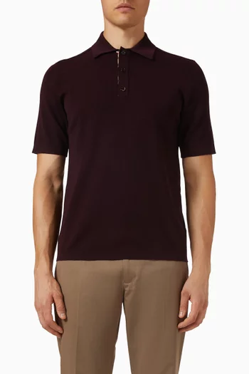 Polo Shirt in Wool
