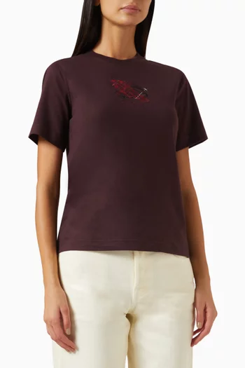 EKD Check T-shirt in Cotton