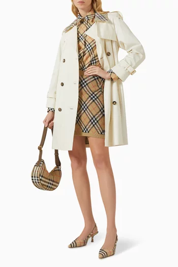 قميص هيدي بنقشة مربعات قطن