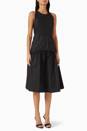 Layered Tank Combo Dress in French Terry