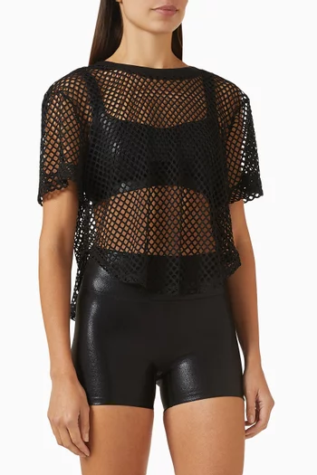 Illusion T-shirt in Mesh