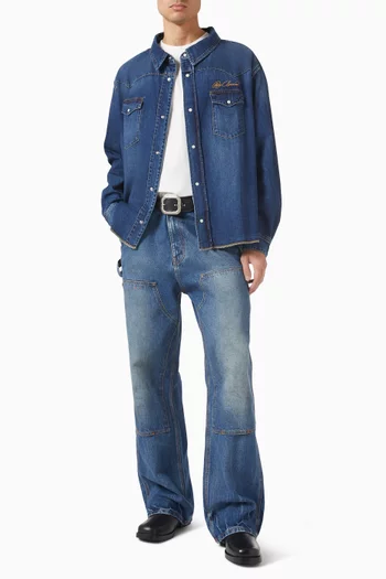 Western Shirt in Denim