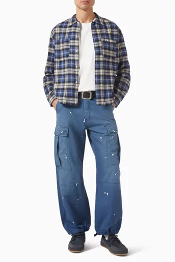 تي شيرت بجيب ونسيج شيفرون كلاسيكي قطن