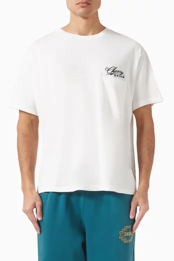 Five Star Boxy Pocket T-shirt in Cotton