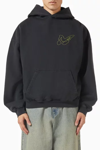 Butterfly Hoodie in Cotton
