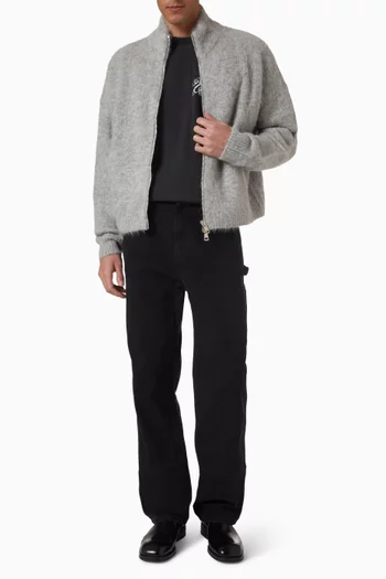 تي شيرت دوس بشعار الماركة قطن عضوي