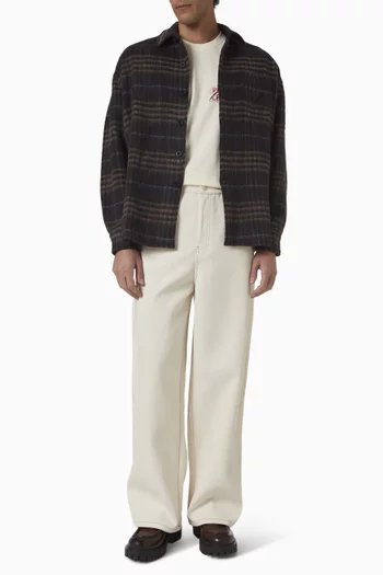 تي شيرت دوس بشعار الماركة قطن عضوي