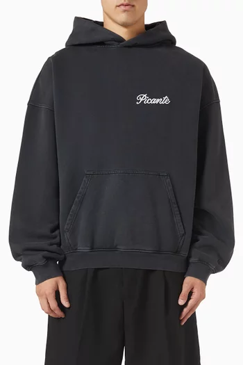 Tailor Chain Stitch Hoodie in Cotton