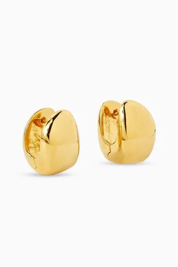 Quart De Soleil Earrings in 18kt Gold Vermeil