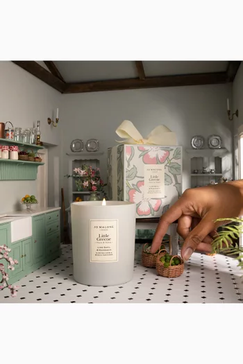 x Little Greene Special Edition Lime Basil & Mandarin Scented Candle, 200g