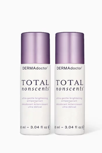 Total Nonscents Brightening Antiperspirant Value Pack, 2 x 90ml