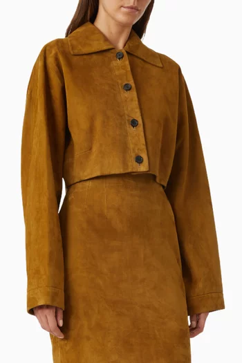 Sue Jacket in Suede