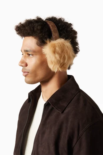 Signature Shearling Earmuffs