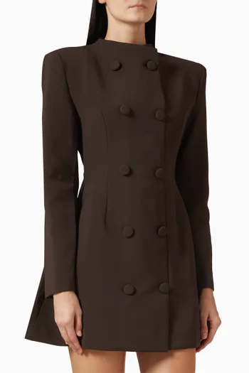 The Ultimate Muse Button Mini Dress