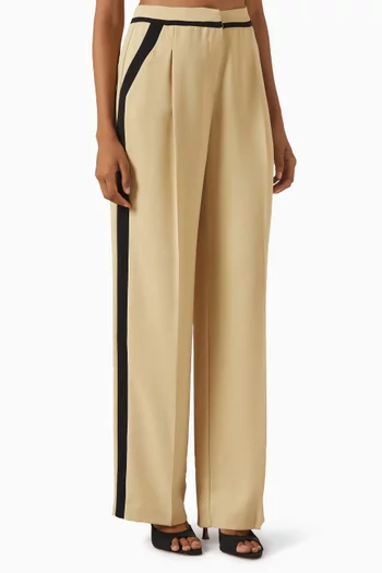 Cinched-waist Midi Dress