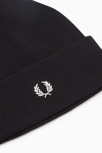 Classic Beanie in Merino Wool-blend