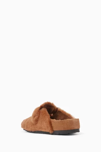 Boston Shearling Clogs