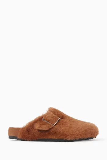 Boston Shearling Clogs