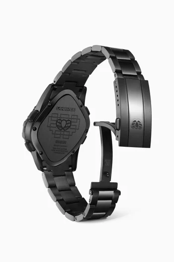 Sinngouki SGK001 Digital Stainless Steel Watch, 41 x 47.5mm