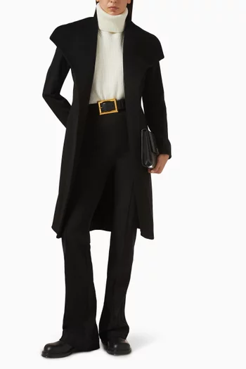Gemma Belted Wrap Coat