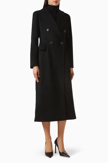Scarlett Maxi Coat in Cashmere-blend