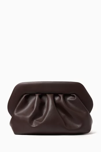 Bios Clutch Bag in Faux Leather