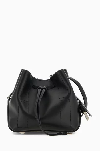 Mini Hocket Bucket Bag in Leather