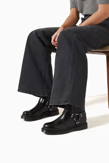 2976 Harness Chelsea Boots in Analine Leather