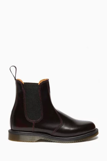 Flora Chelsea Boots in Arcadia Leather