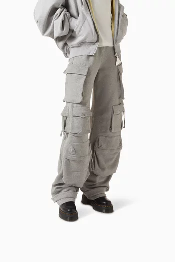 2976 Quad Chelsea Platform Boots in Leather