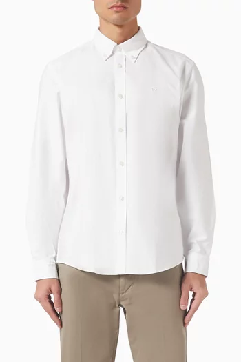 Button Down Shirt in Oxford Cotton