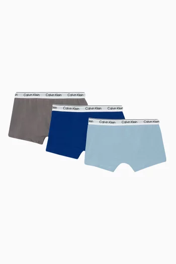 Trunks in Icon Cotton Stretch, Set of 3
